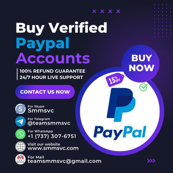 Buy Verified PayPal Accounts