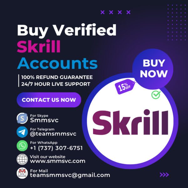 Buy Verified Skrill Accounts